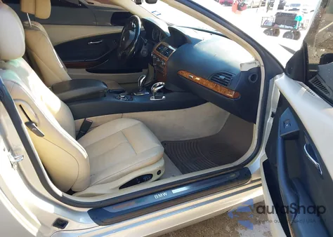 2009 BMW 650I z USA, uszkodzony, nr VIN WBAEA53549CV92518